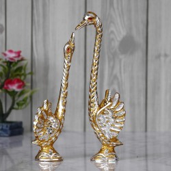 Dancing Cute Love Birds 9 Inch Decorative Figurine Showpiece