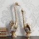 Dancing Cute Love Birds 9 Inch Decorative Figurine Showpiece