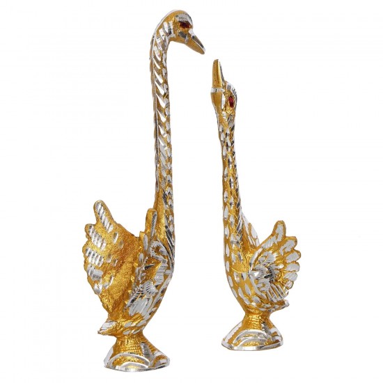 Dancing Cute Love Birds 9 Inch Decorative Figurine Showpiece