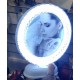 Customized 3D LED Crystal LAMP Photo Frame with touch panel Best Gifts for her, Birthday, Anniversary, Valentine's, Couple, Table, Frame White