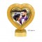 LED Crystal Lamp Heart Shape Photo Frame with Touch Panel I Best Gifts for birthday Anniversary wedding or valentine