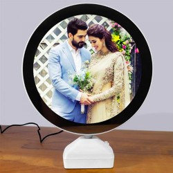 Customized Magic Mirror Printed Photo Frame | Best Anniversary Gift | Best Birthday Gift for Husband, Wife, Lover, Brother, Sister, Kids