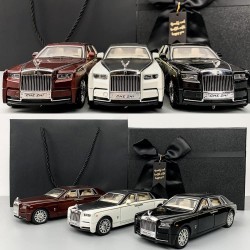 Die Cast Pull Back Sedan Blinking Lights Car Jeep Openable Door Toy for Kids Best Gifts Mini Vehicles Toys for Kids (Rolls Royce)